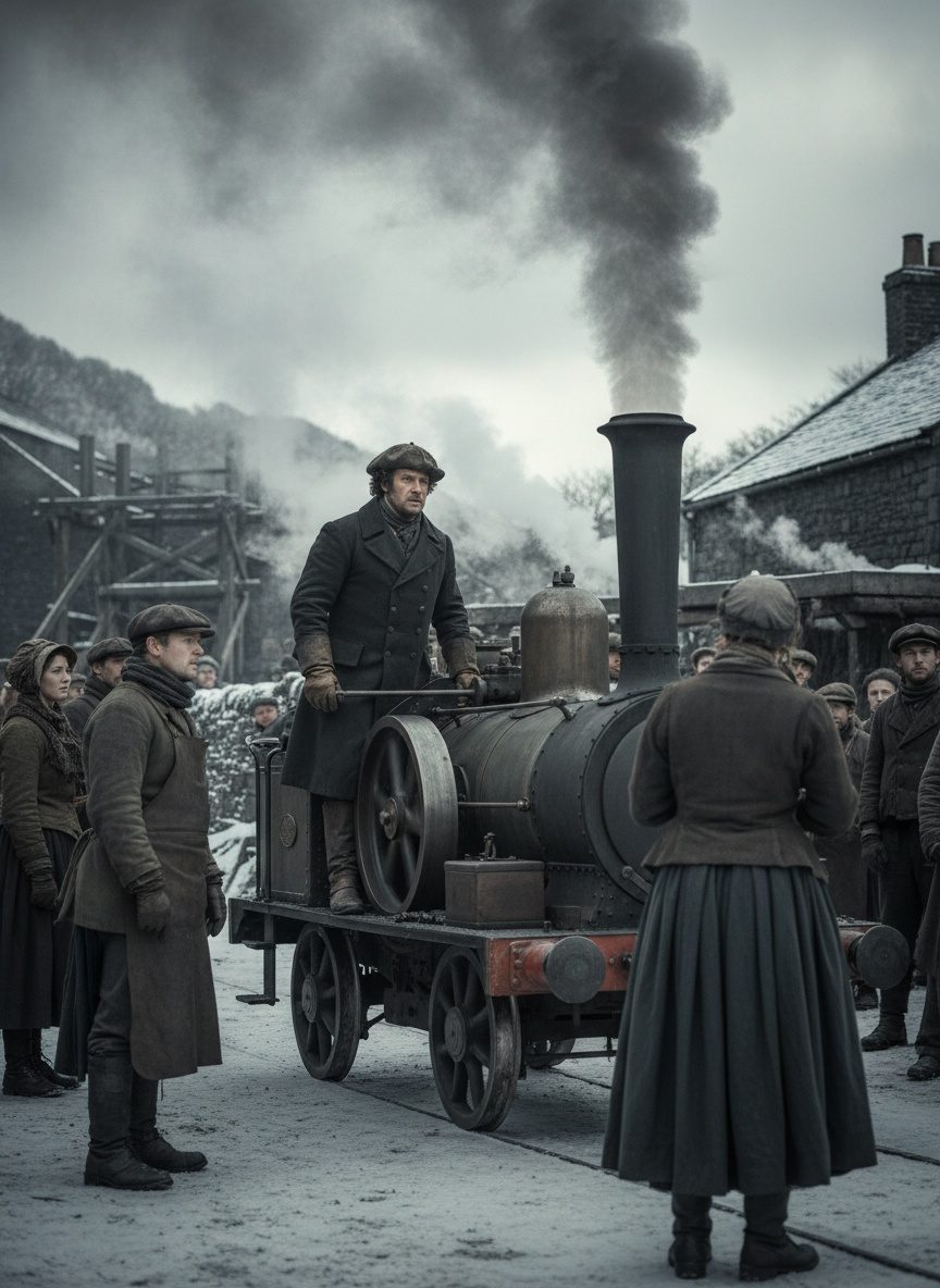 The Day Richard Trevithick Ran the World's First Steam Railway