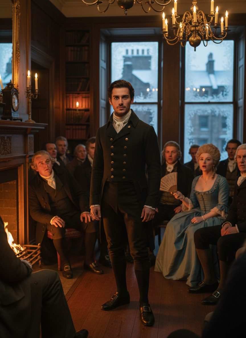 The Day Robert Burns Walked Into a Room and Silenced Edinburgh