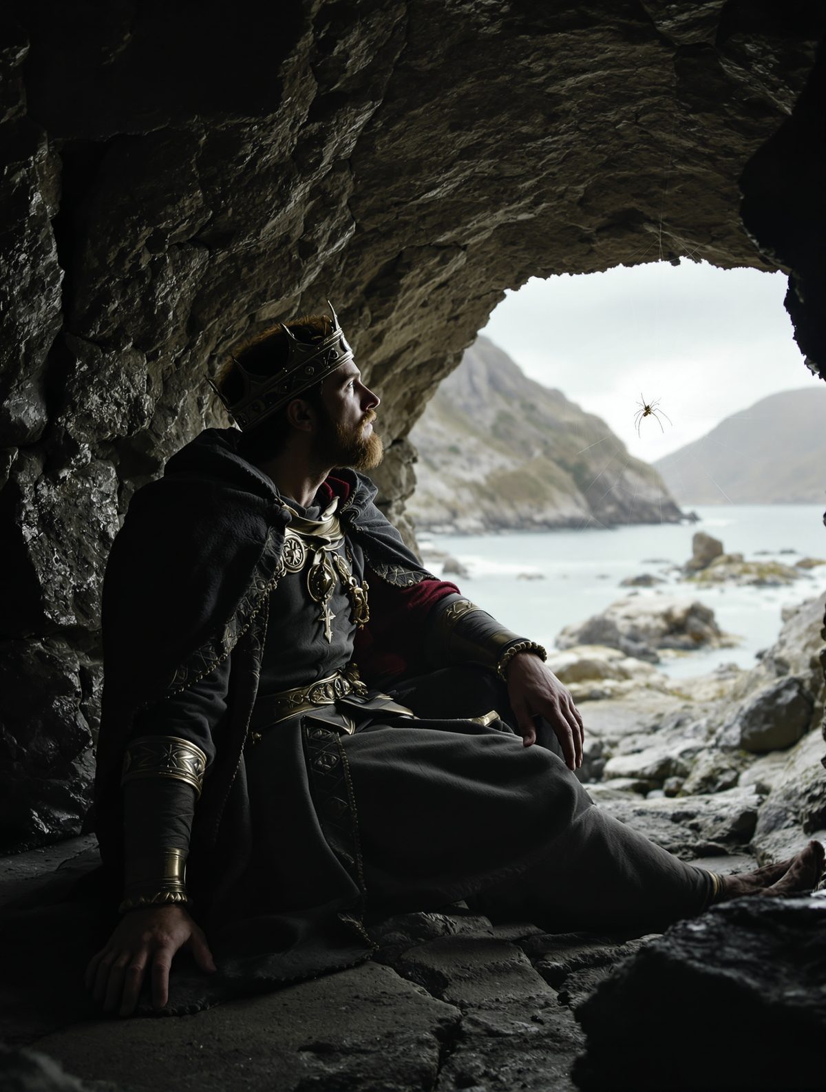 The day Robert the Bruce was inspired by a spider in a cave