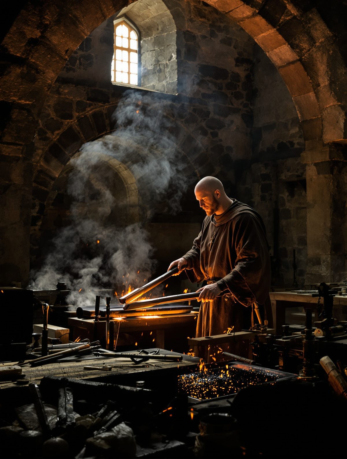 The day Saint Dunstan grabbed the Devil with red-hot tongs