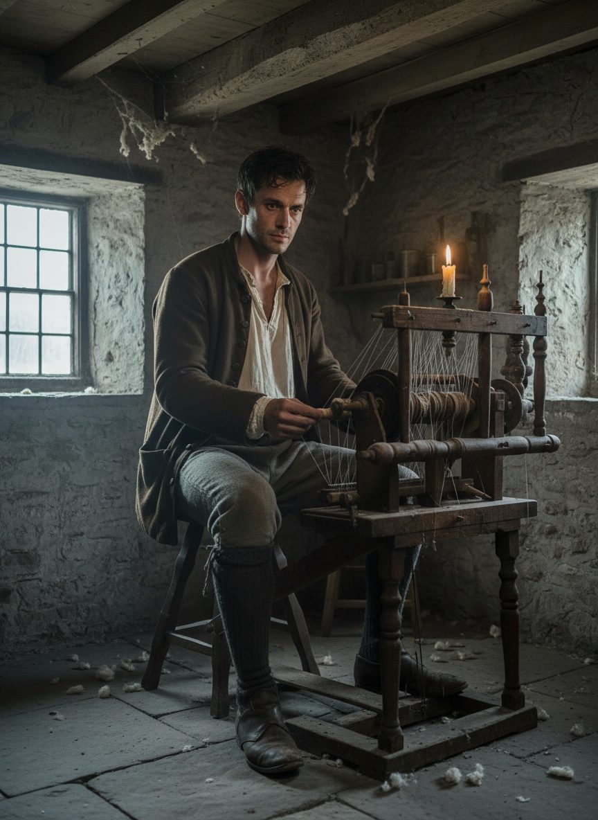 The Day Samuel Crompton Gave the World the Spinning Mule