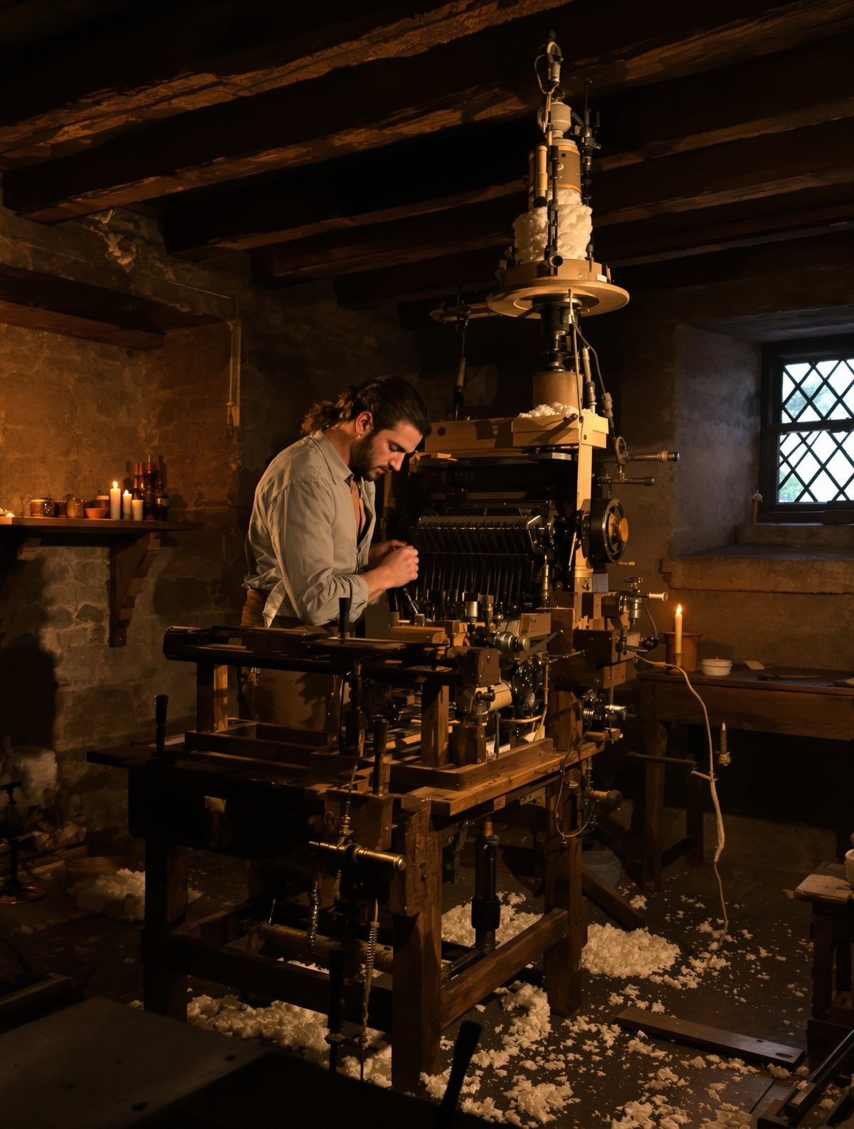 The day Samuel Crompton's spinning mule revolutionized cotton forever