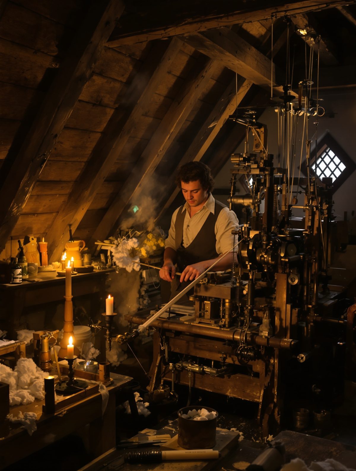 The day Samuel Crompton's spinning mule saved British cotton forever