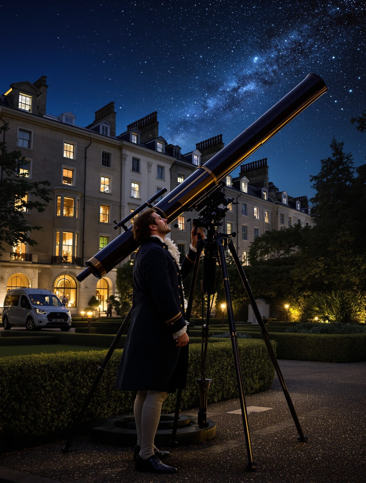 The day William Herschel discovered a new world from his Bath garden