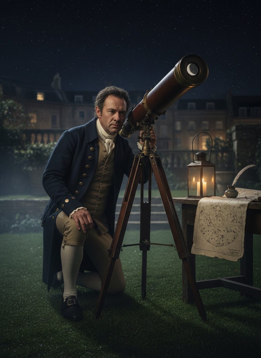 The Day William Herschel Ground a Mirror and Found Uranus