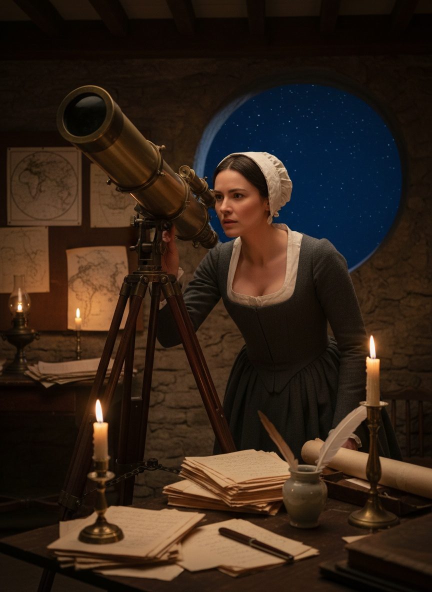 The Day William Herschel's Sister Discovered Eight Comets