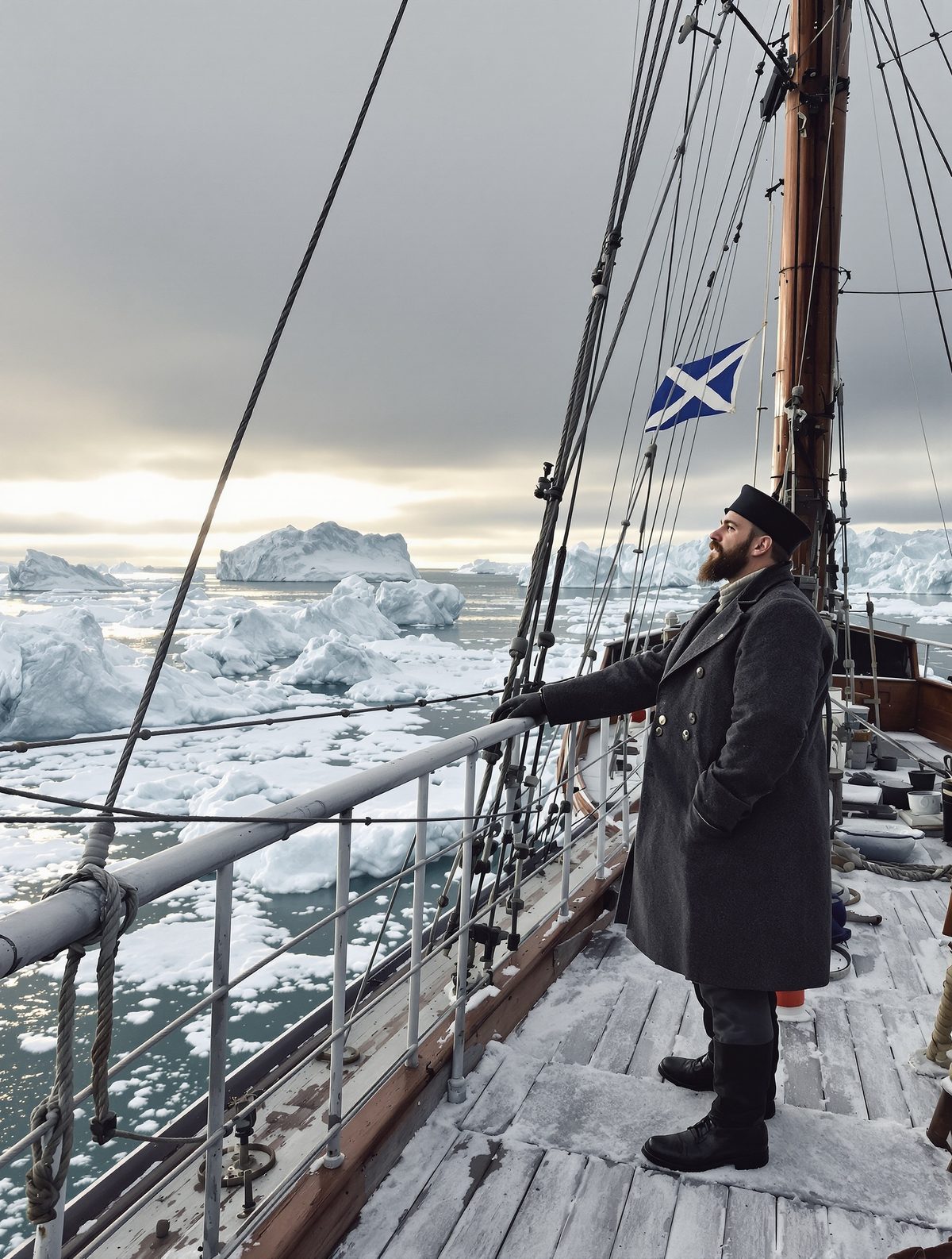 The Day William Speirs Bruce Planted Scotland's Flag in Antarctica