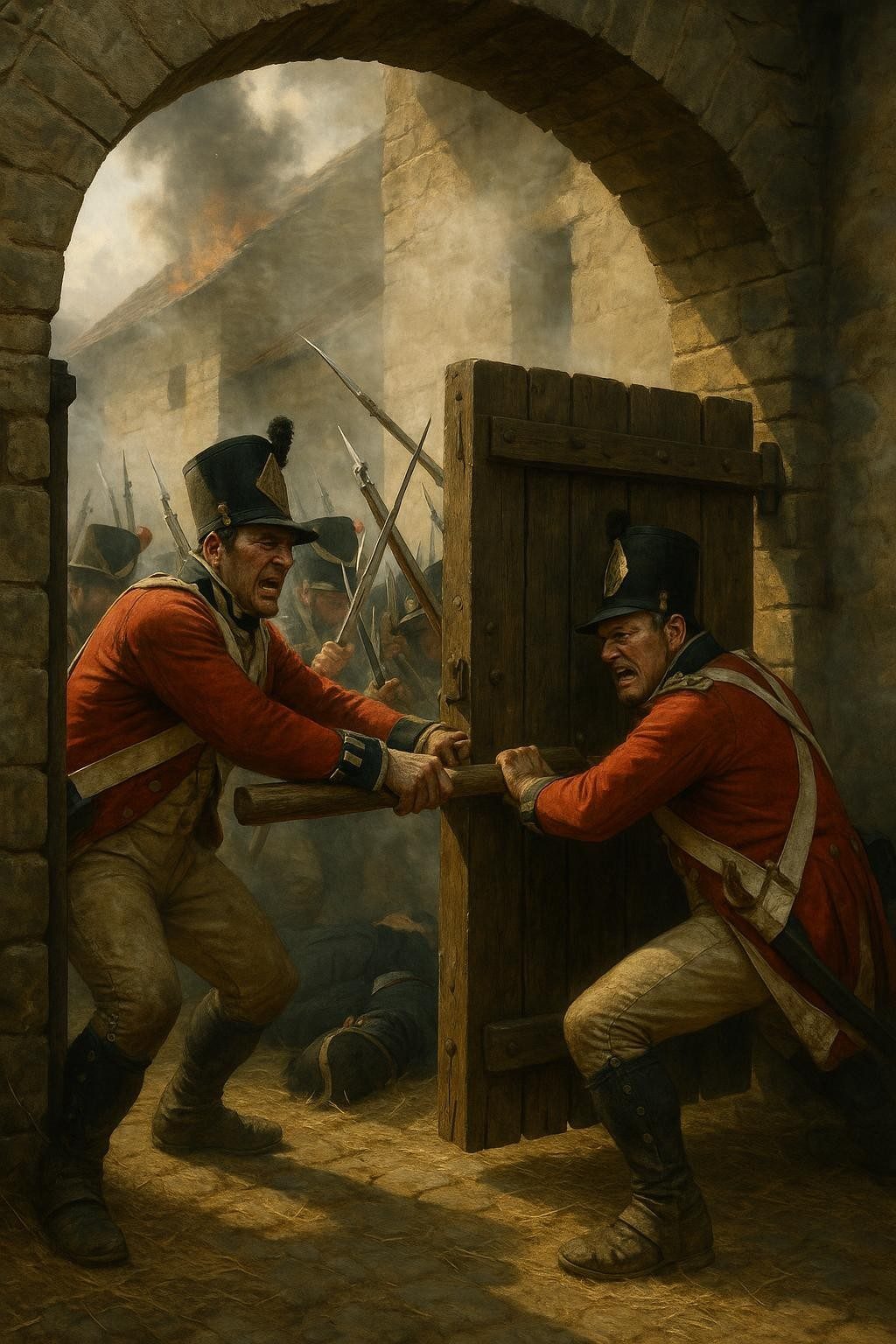 The Gate That Would Not Fall at Hougoumont