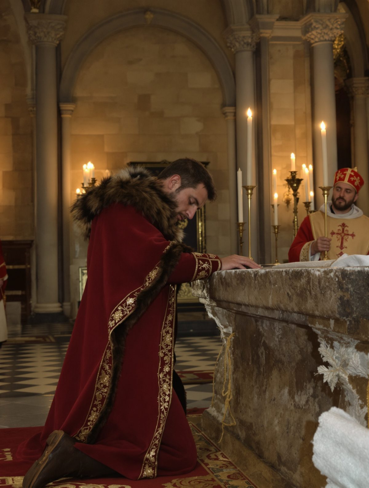The King Who Wept at His Own Coronation