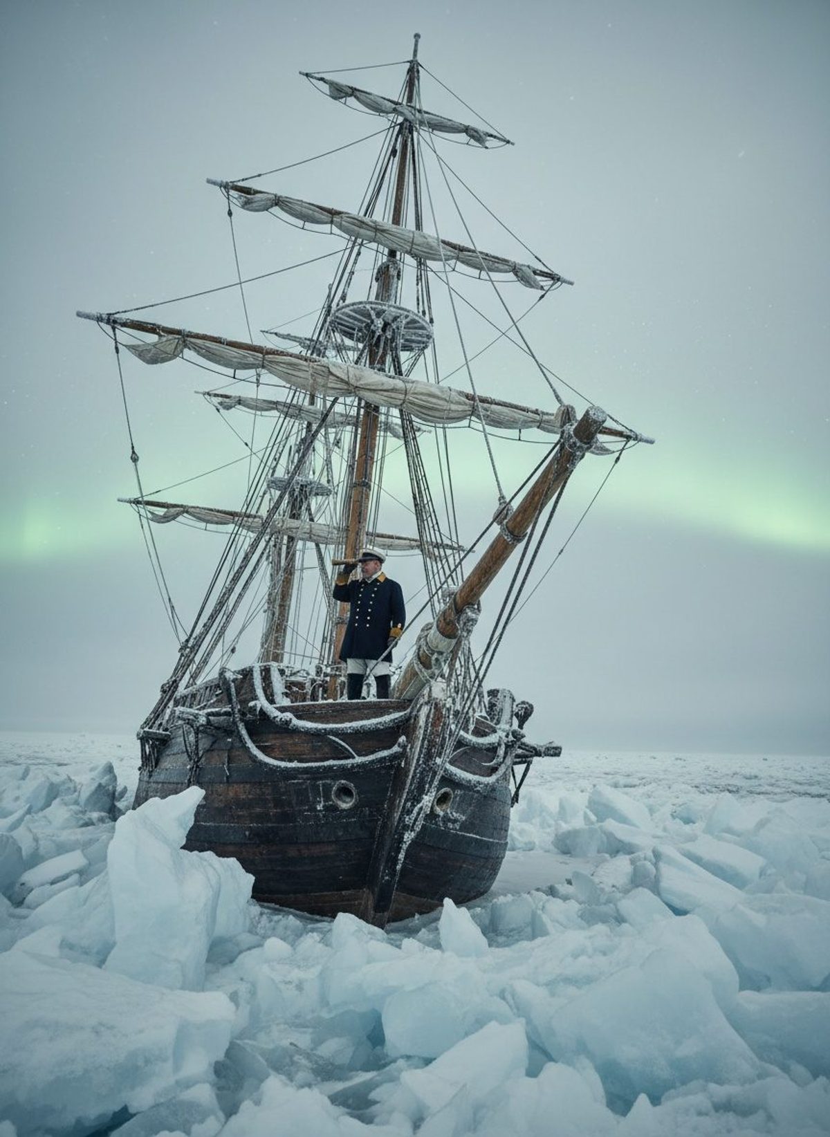 The Lost Ship of the Arctic Found Frozen in Time