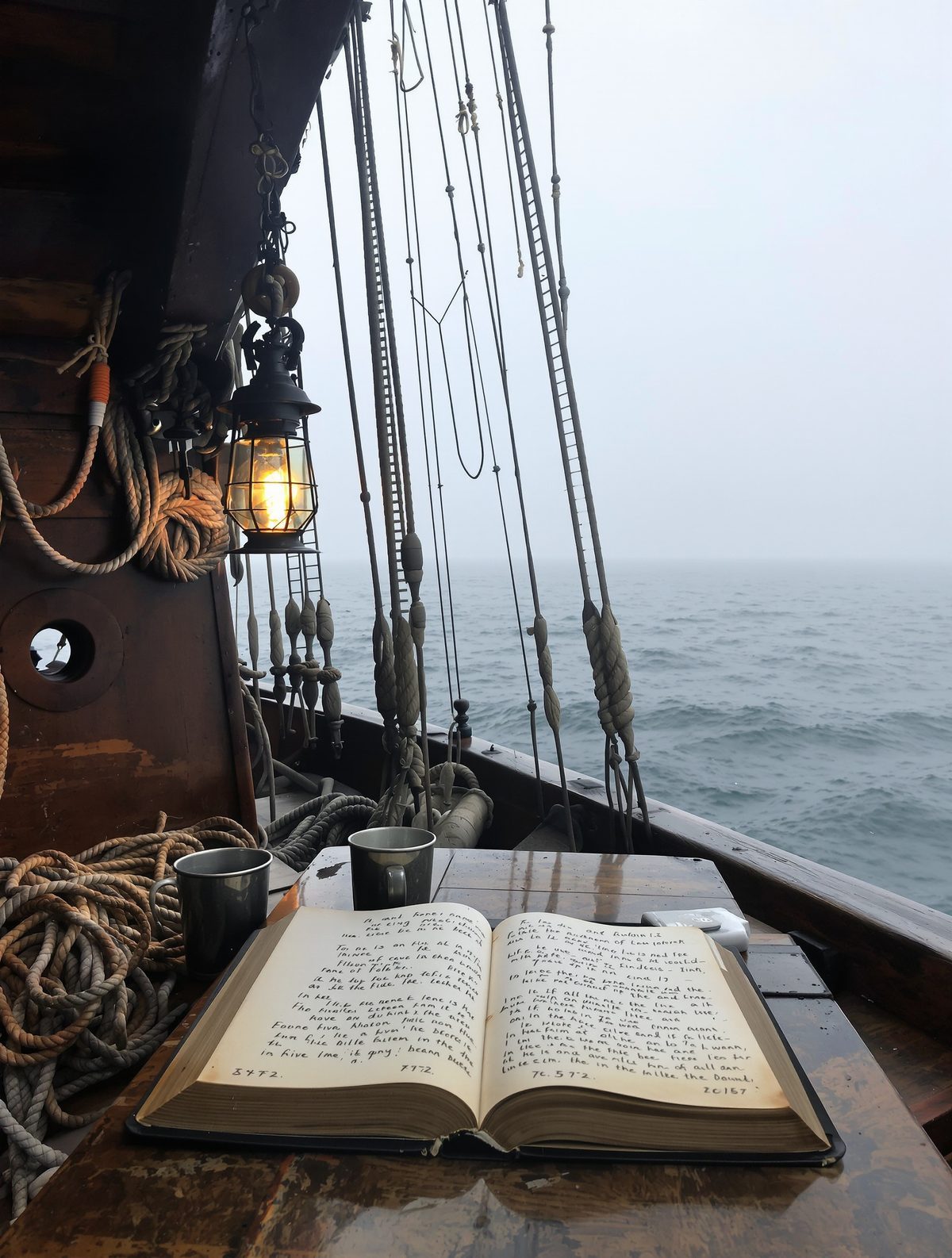 The Man Who Vanished. His Ship Sailed On Alone.