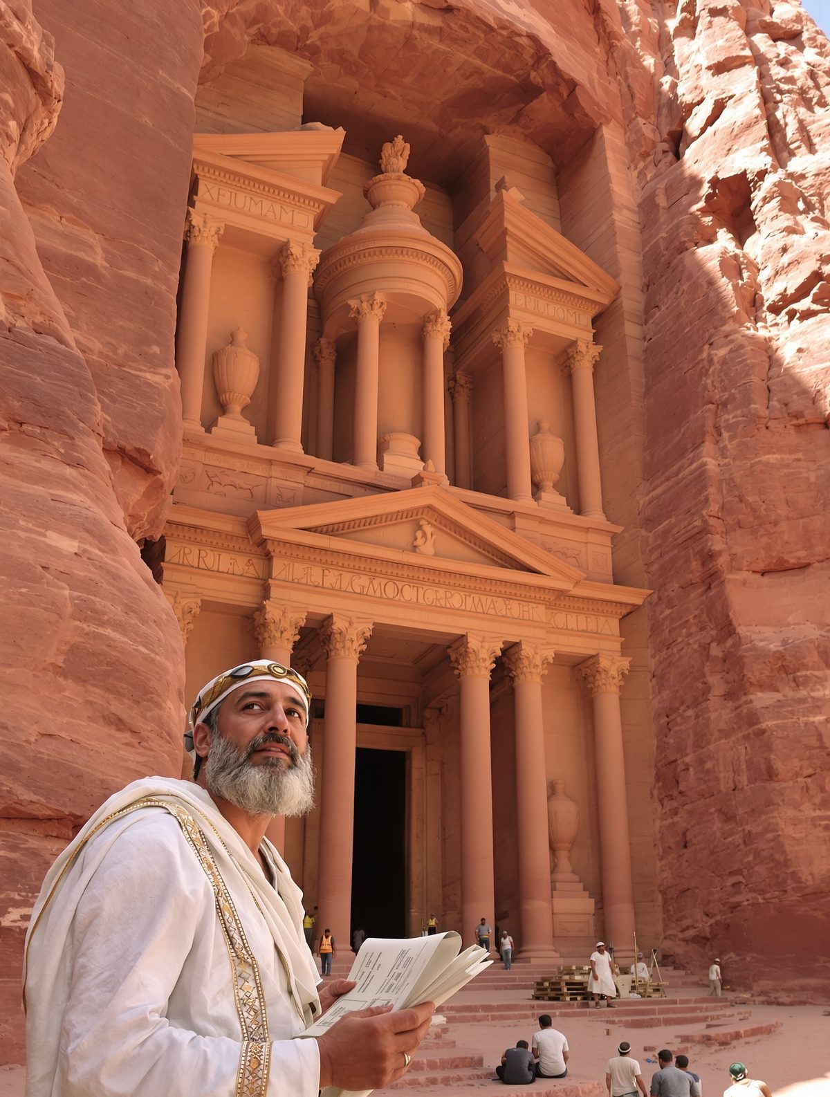 The Nabataean King Who Carved a Tomb Before He Died