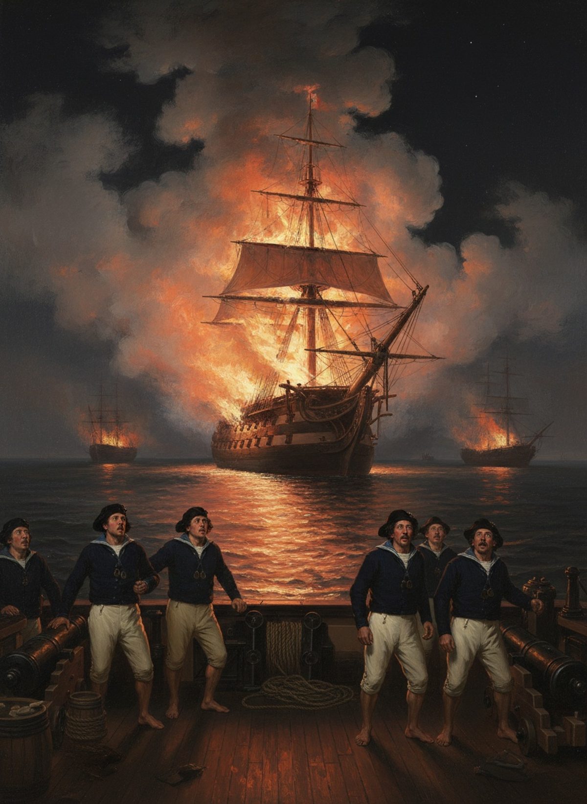 The Night a French Flagship Blew the World Apart