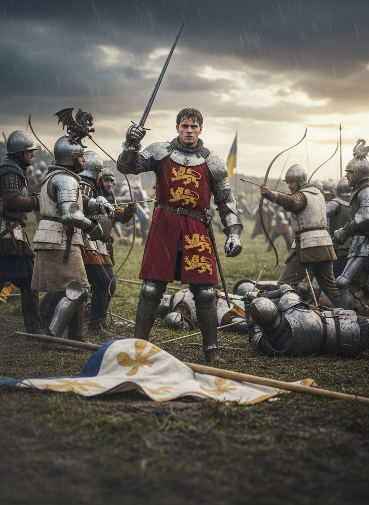 The Night a Sixteen-Year-Old Prince Held the Line at Crécy