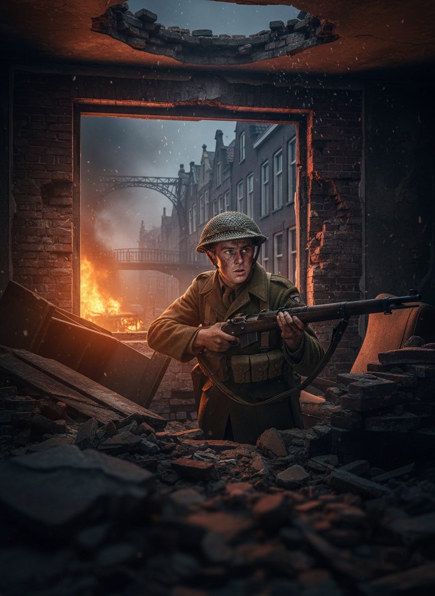 The Night a Teenage Gunner Held the Bridge at Arnhem