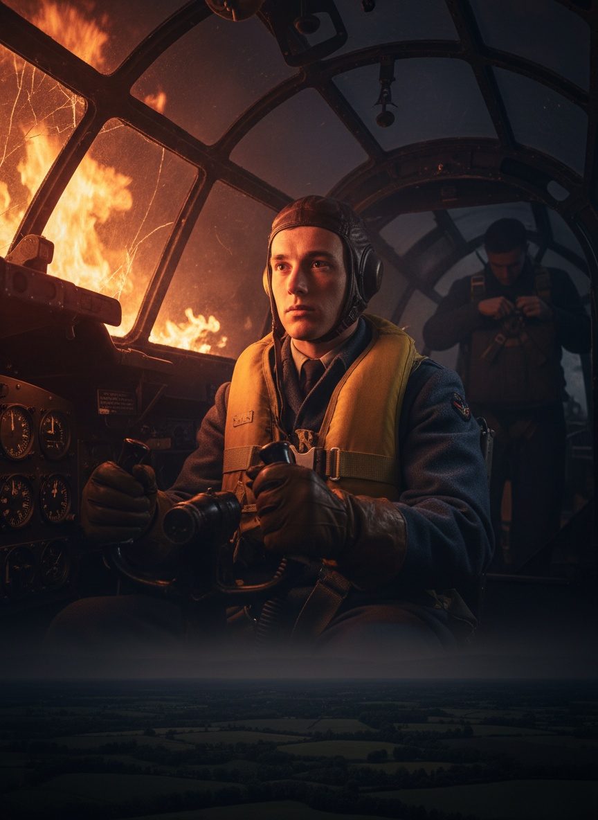 The Night a Twenty-Year-Old Held a Burning Bomber Level