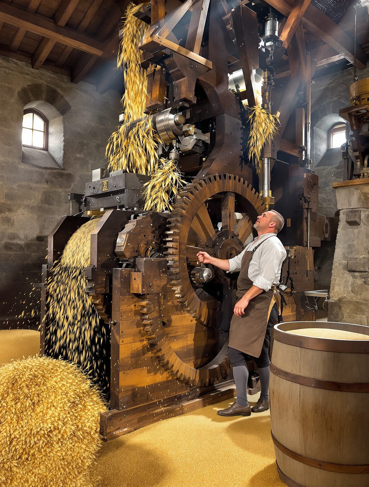 The night Andrew Meikle's threshing machine saved British farming