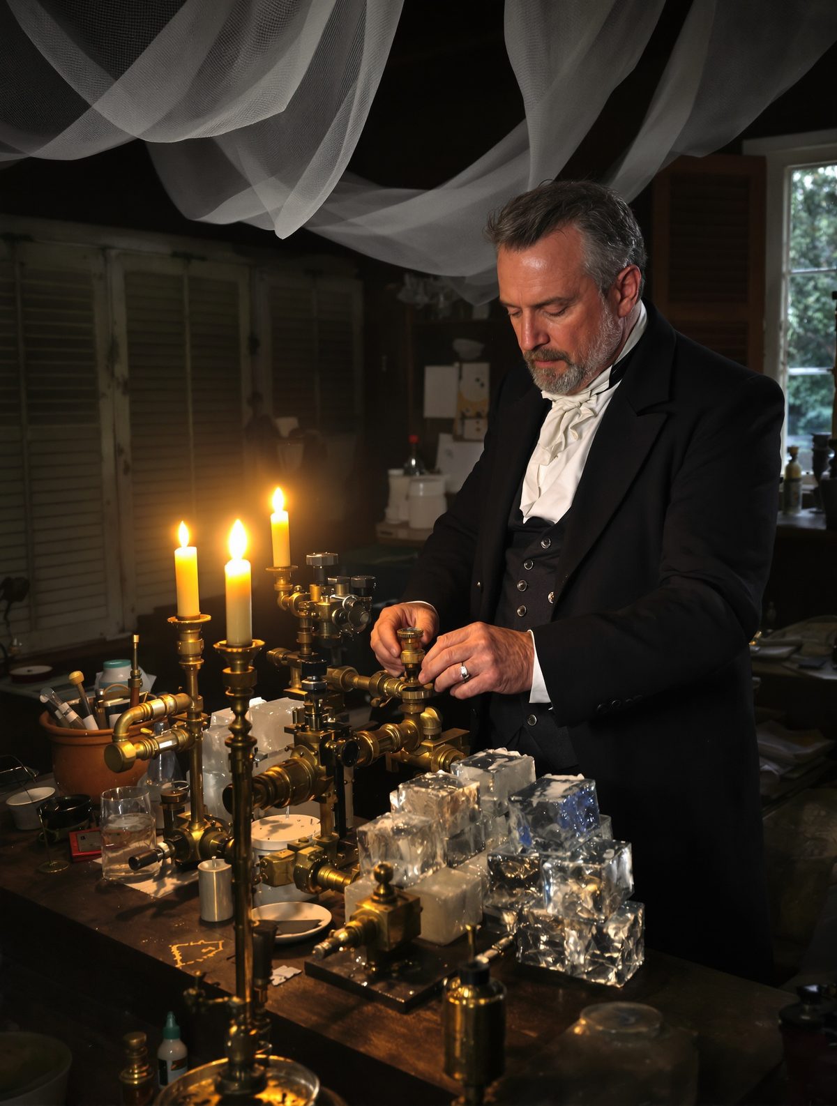 The night Dr. John Gorrie froze yellow fever with artificial ice