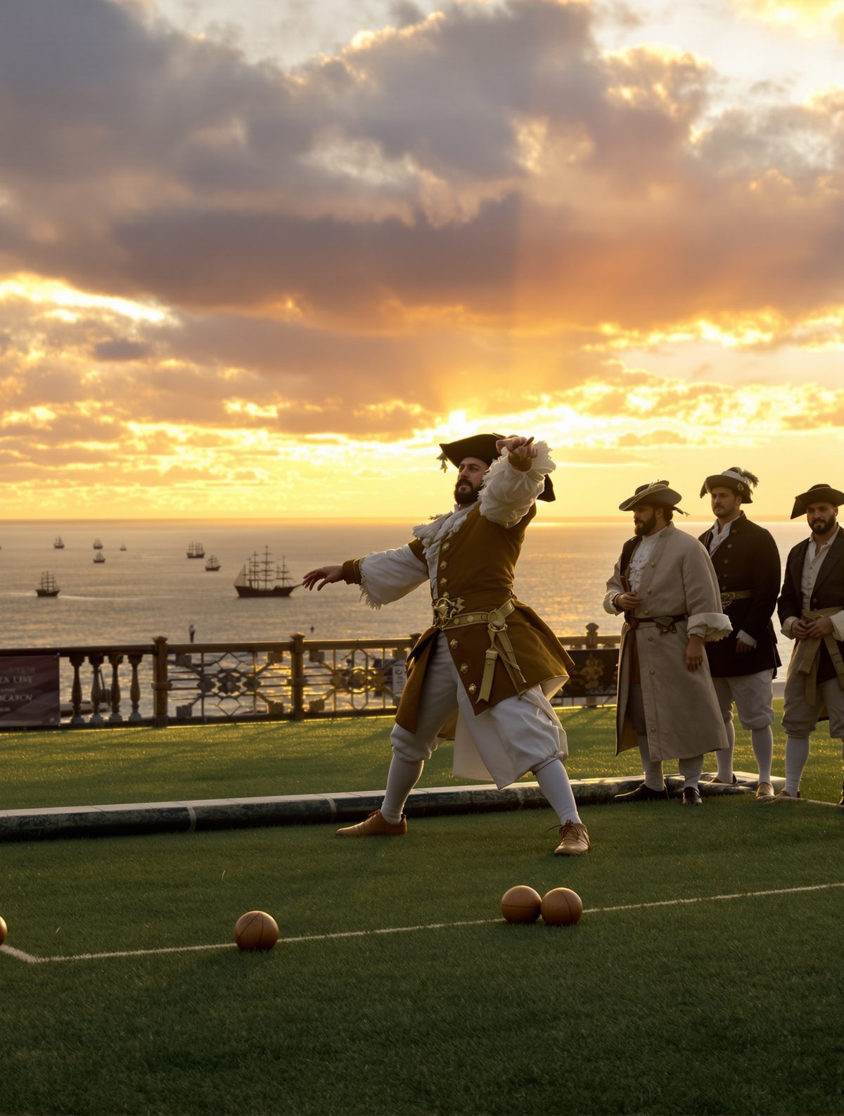 The night Francis Drake finished his game before facing the Armada