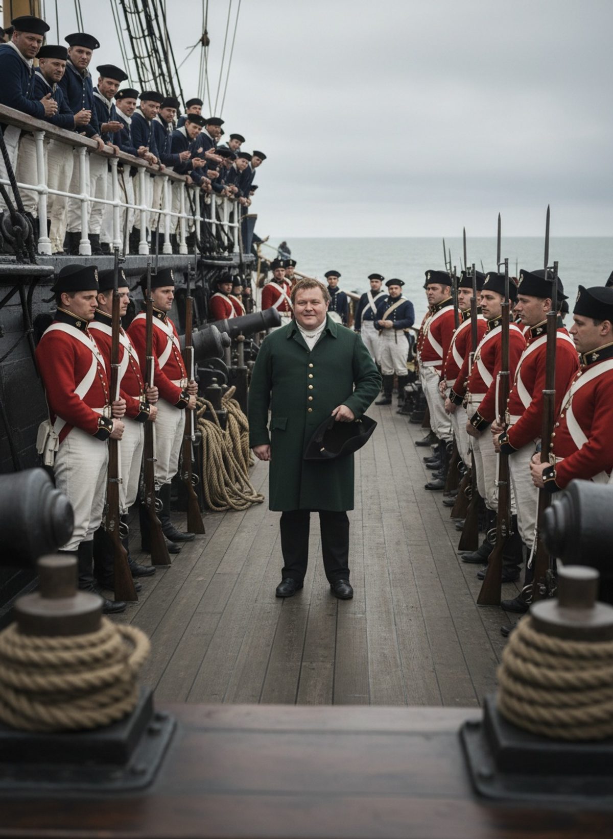 The Night Napoleon Stood at the Gangway and Bowed