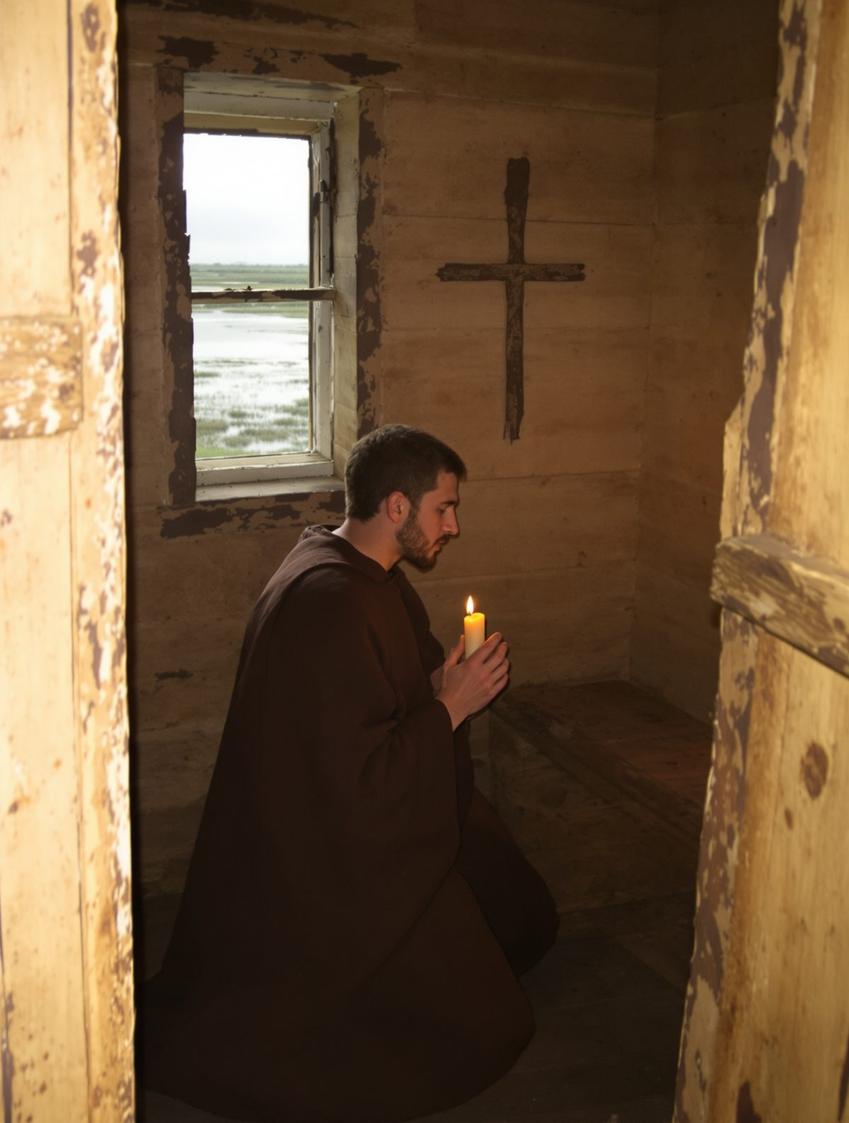 The night Saint Guthlac fought demons in the Lincolnshire fens