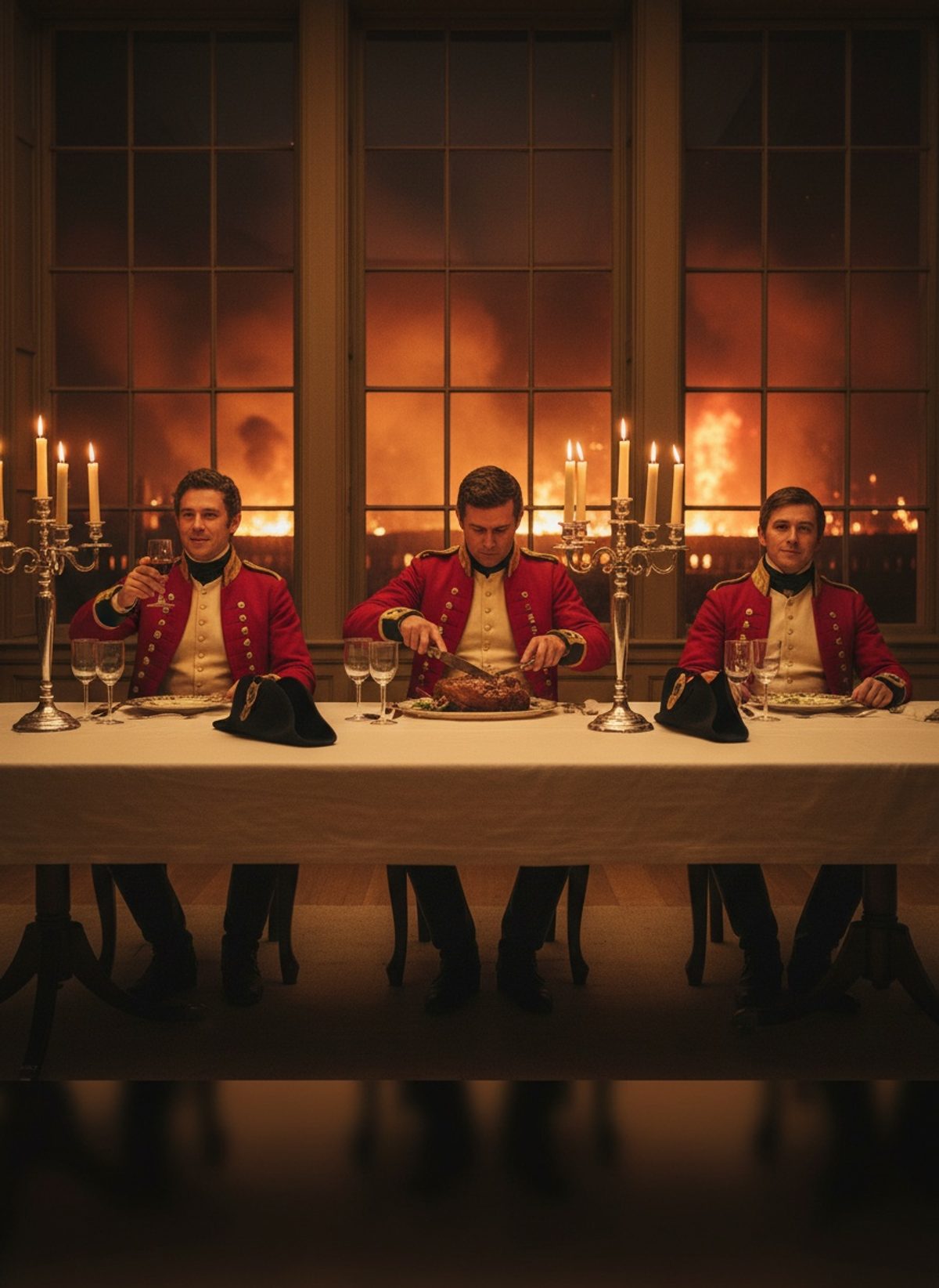 The Night the British Ate the President's Dinner