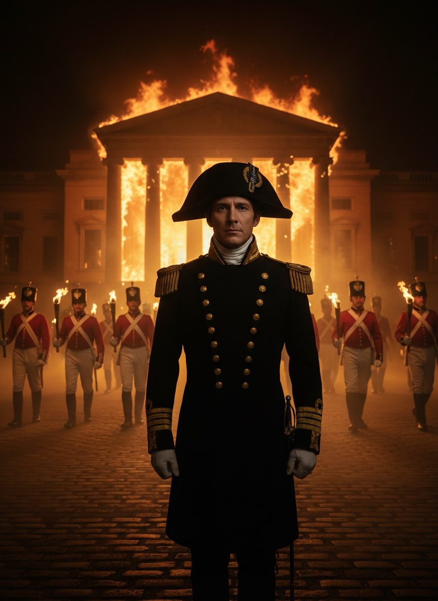 The Night the British Burned Washington to Ash