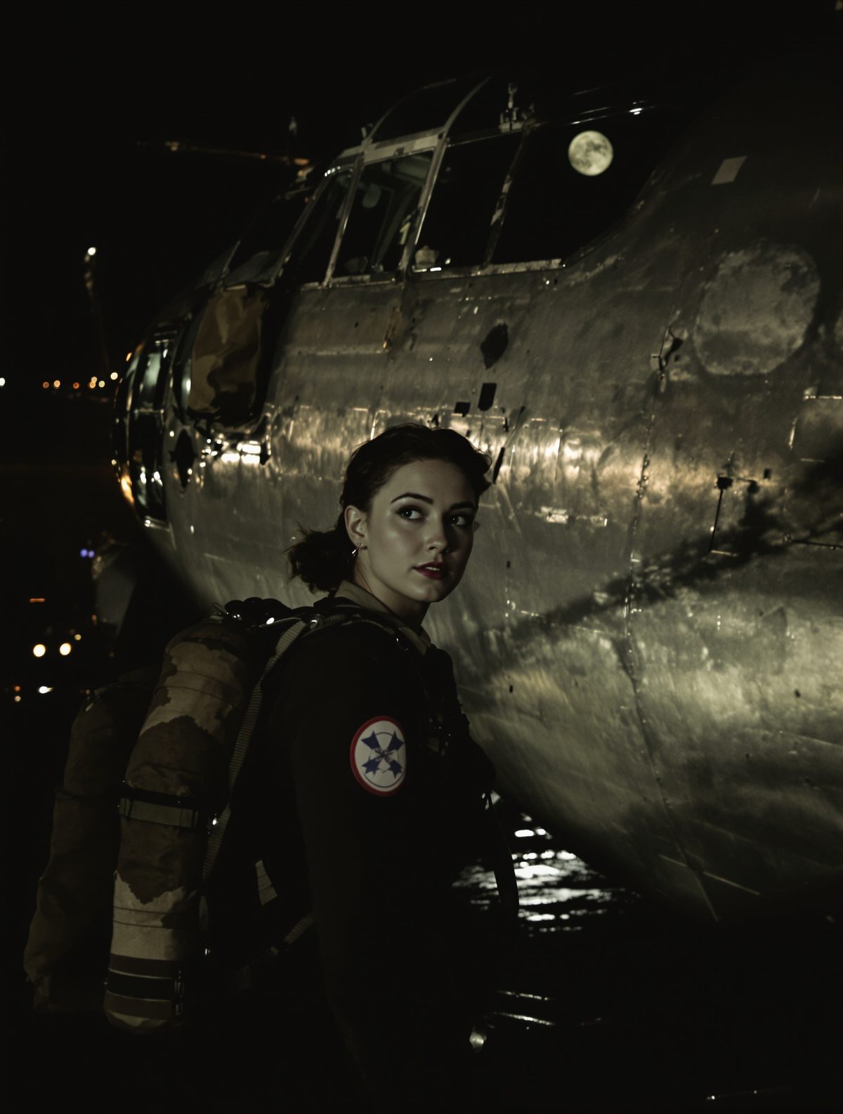 The night Violette Bushell parachuted into occupied France alone