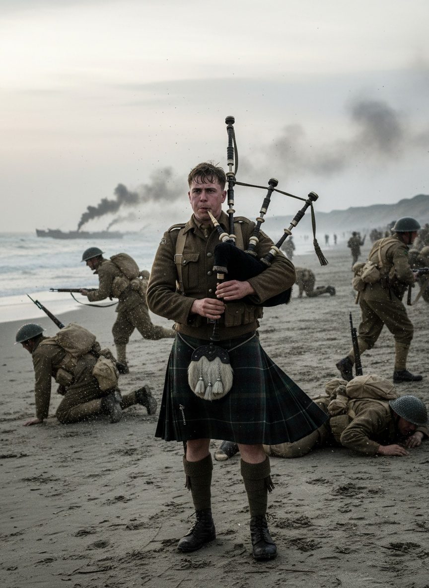 The Piper Who Played Through Fire and Walked Away Whole