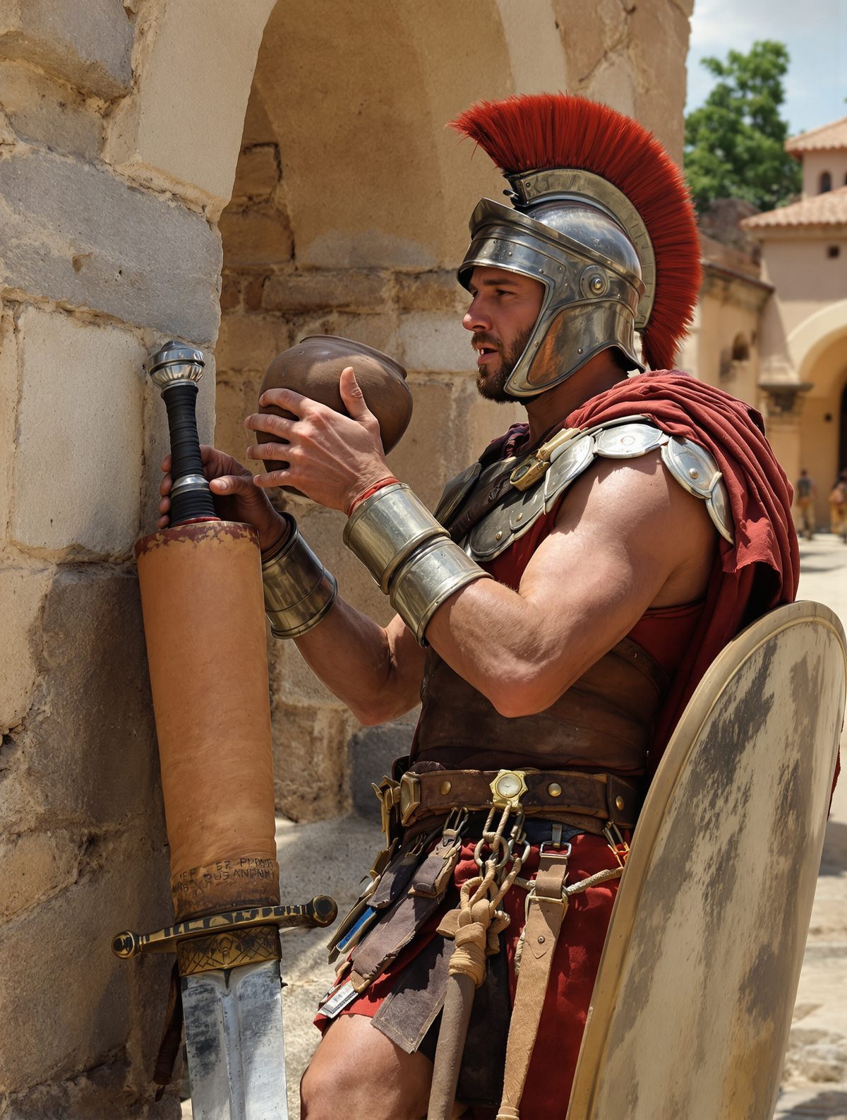 The Roman Soldier Who Drank Vinegar Every Day and Loved It