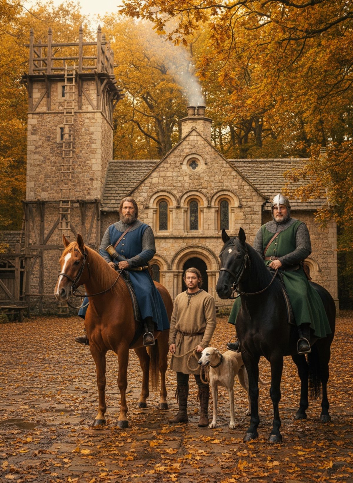 The Royal Palace That Autumn Turned Into a Hunting Ground