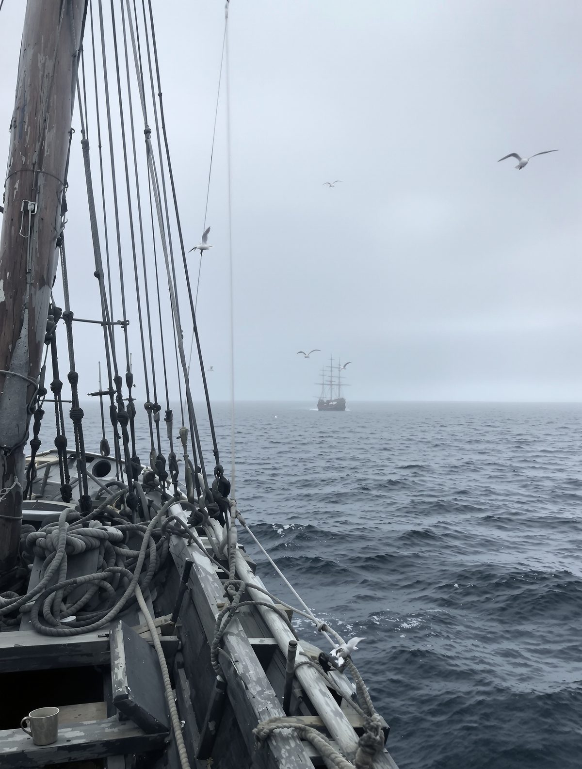 The Ship Found Perfectly Intact. The Crew Was Simply Gone.