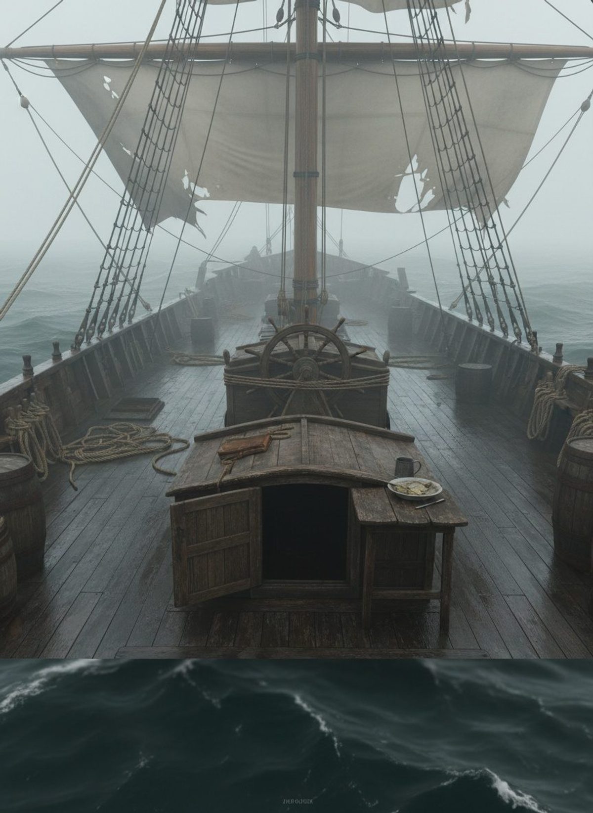 The Ship Sailed Into Port. The Captain Had Been Dead for Days.