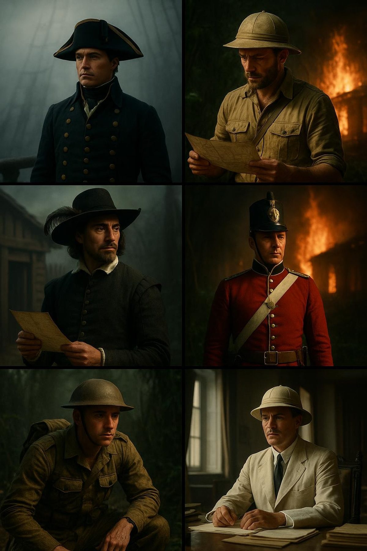 The Six Mysteries of Empire You Can Only Answer Once