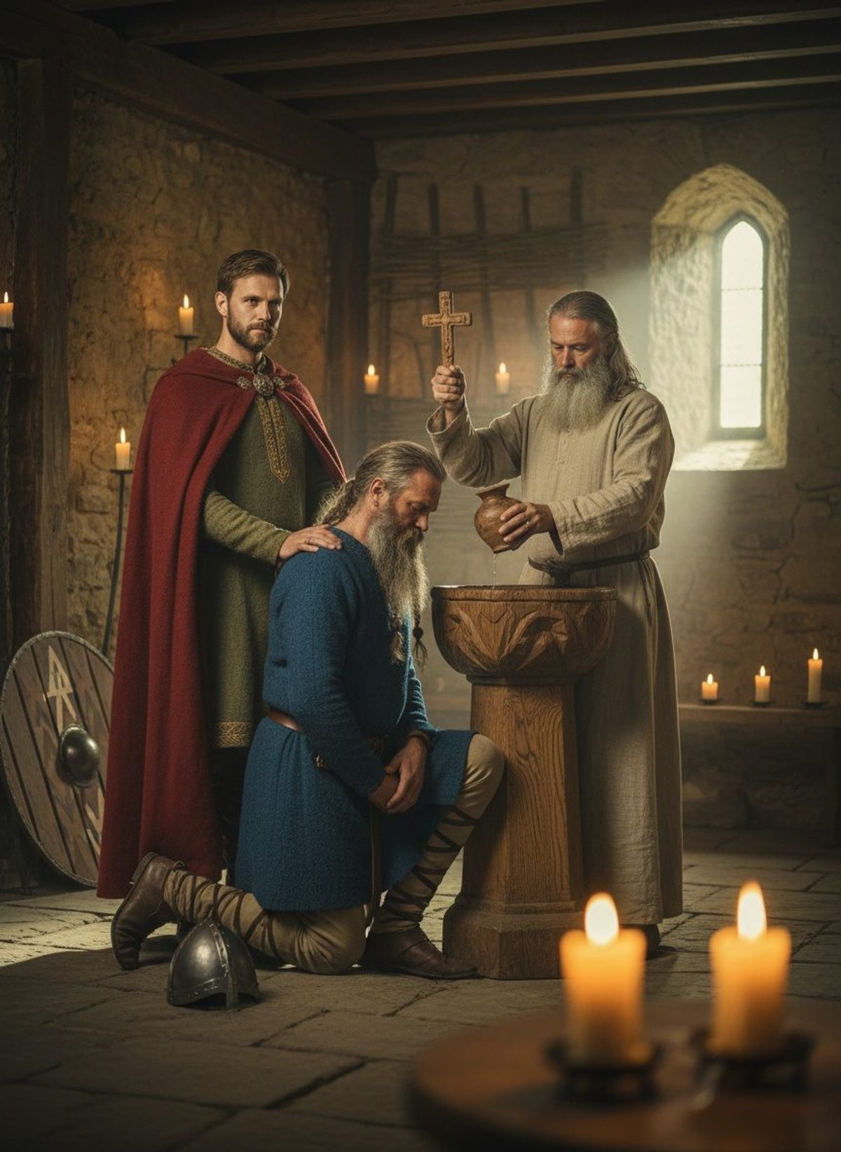 The Viking Jarl Who Knelt Before an English Bishop