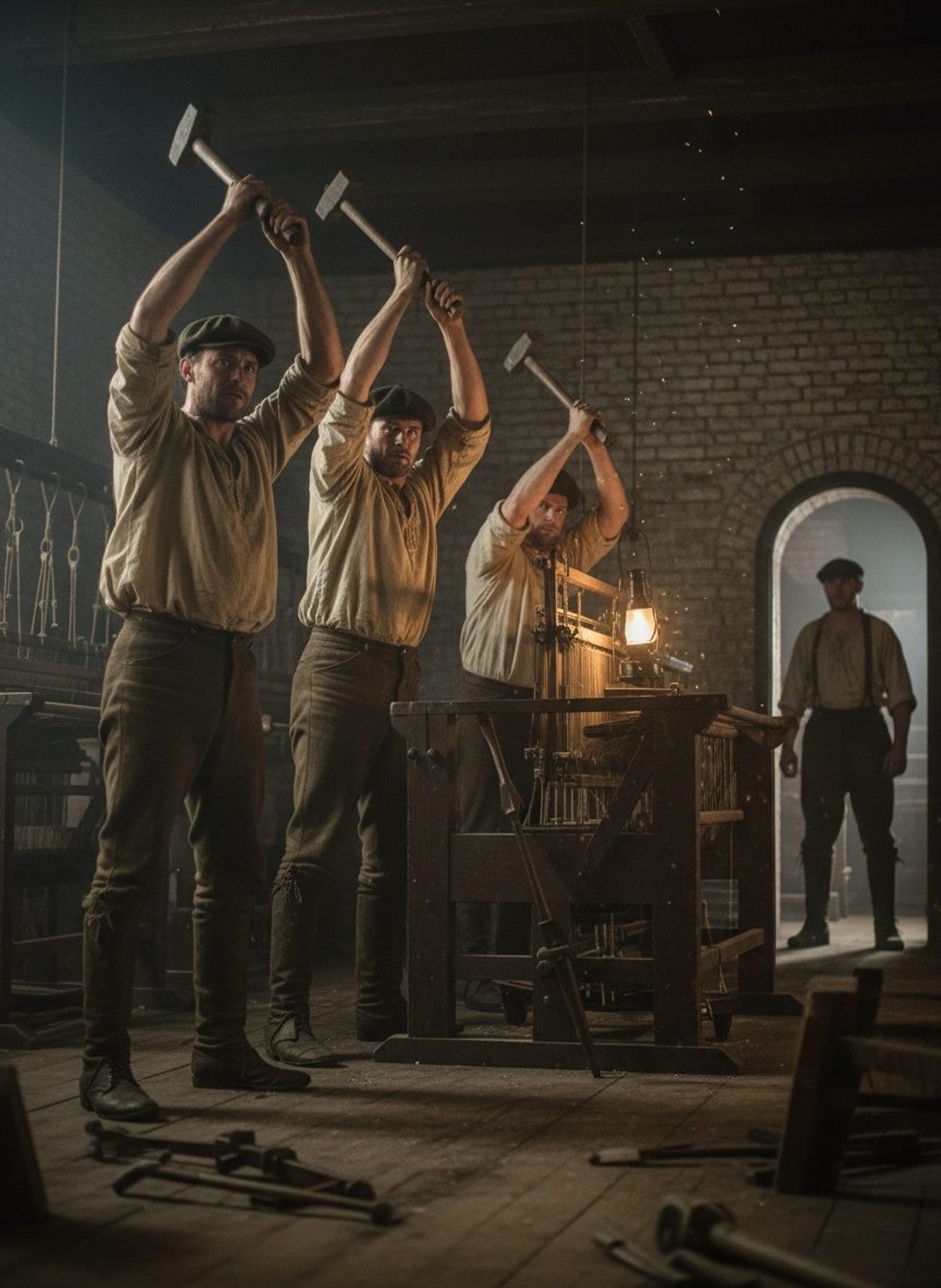 The Weavers Stopped the Looms. England Sent the Army.