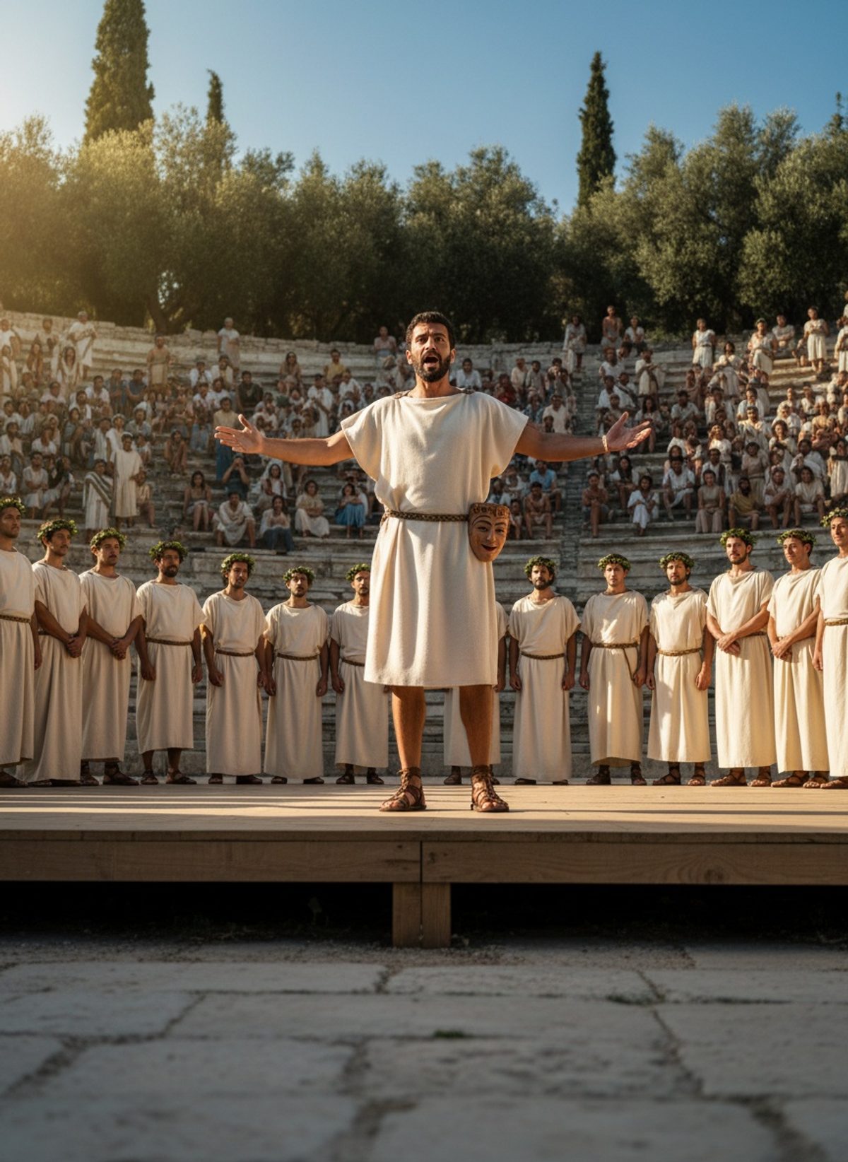 Thespis Stepped Forward. The World Changed.