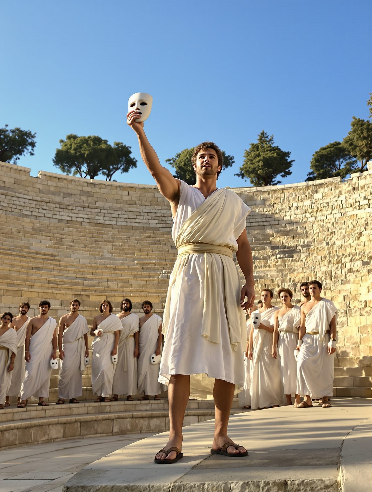 Thespis Stepped Forward. Theater Was Born.