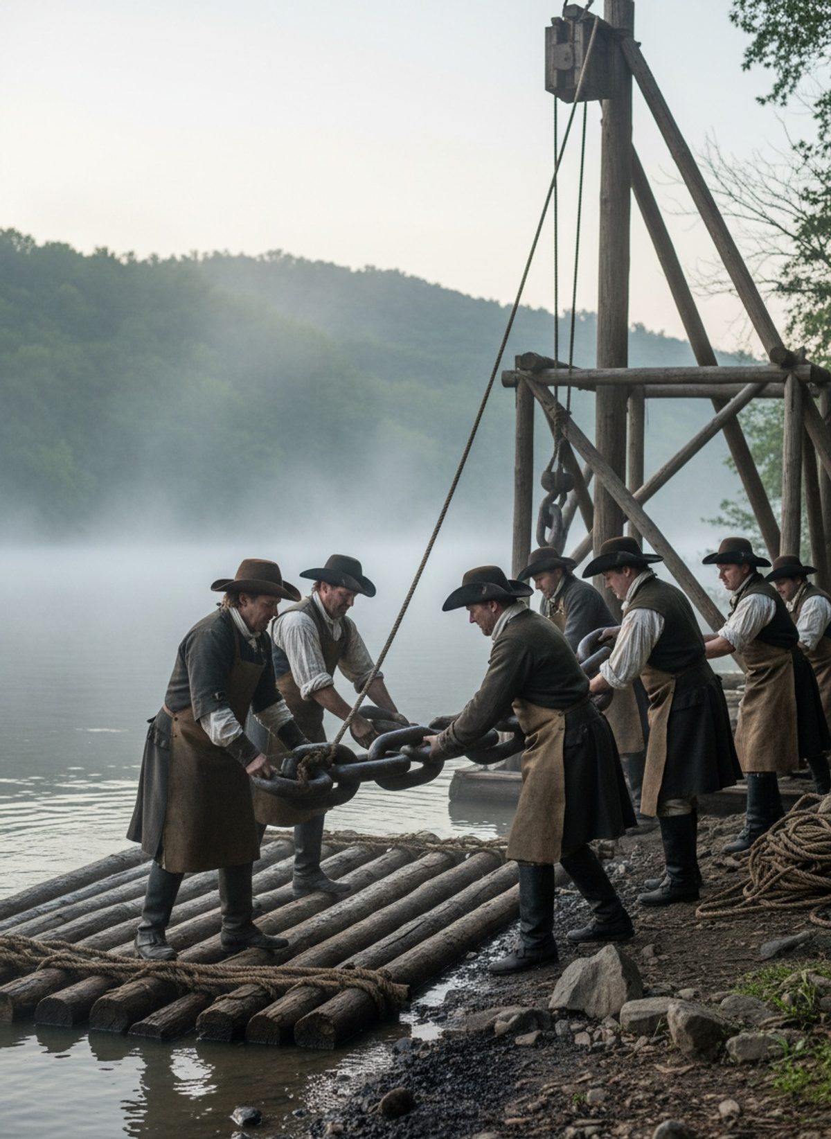 They Chained the Hudson. Britain Never Dared Test It.