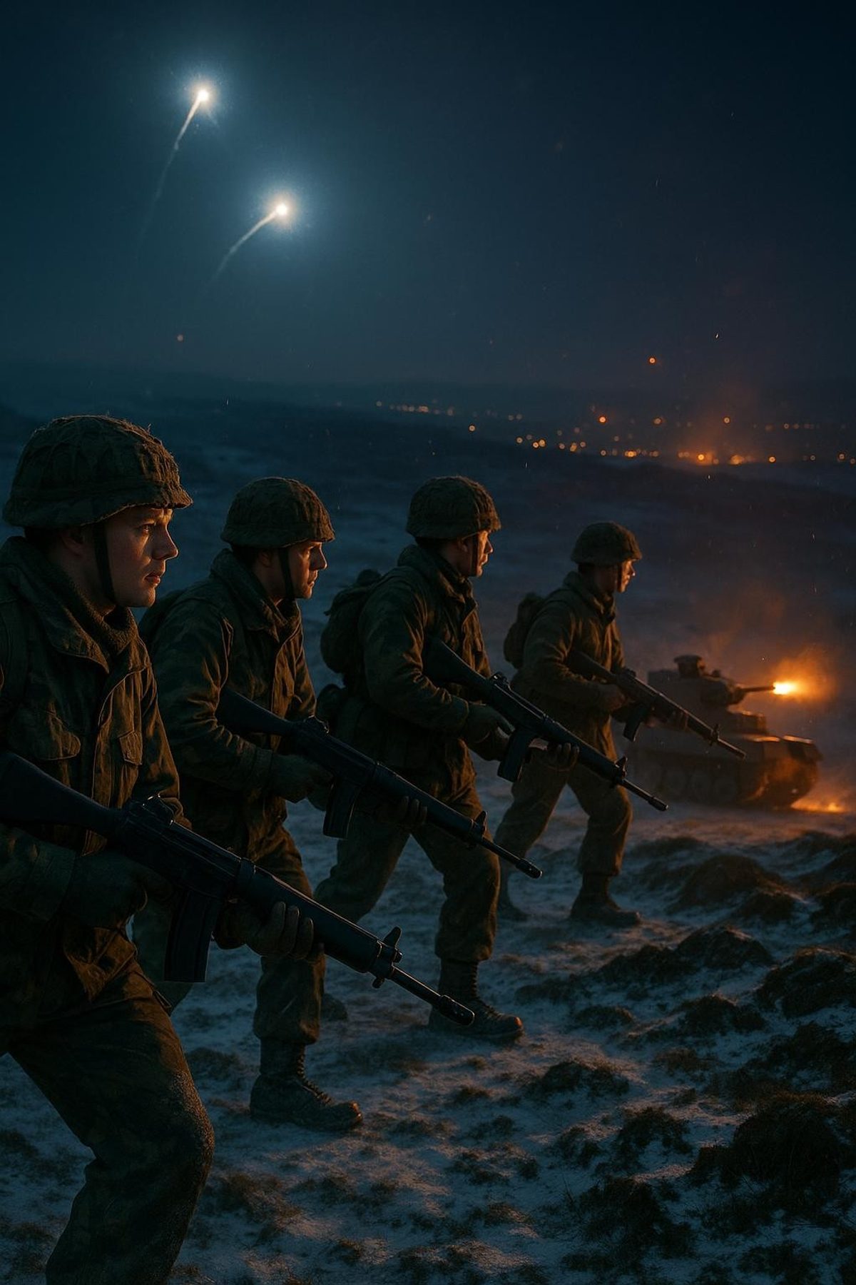When 2 Para Went Back Into Battle at Wireless Ridge, 1982