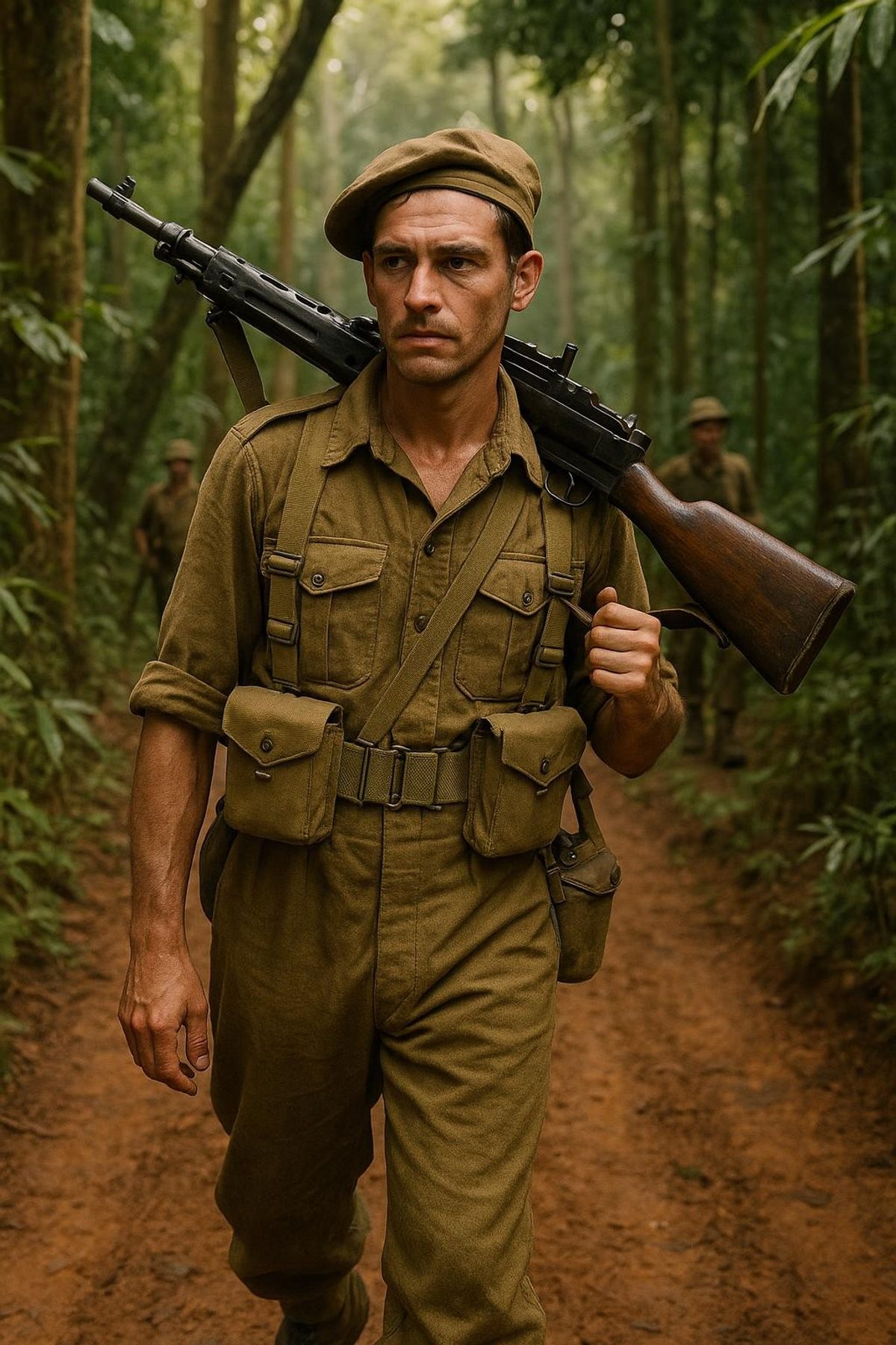 When a British Corporal Hauled a Bren Through the Burma Hills, 1944