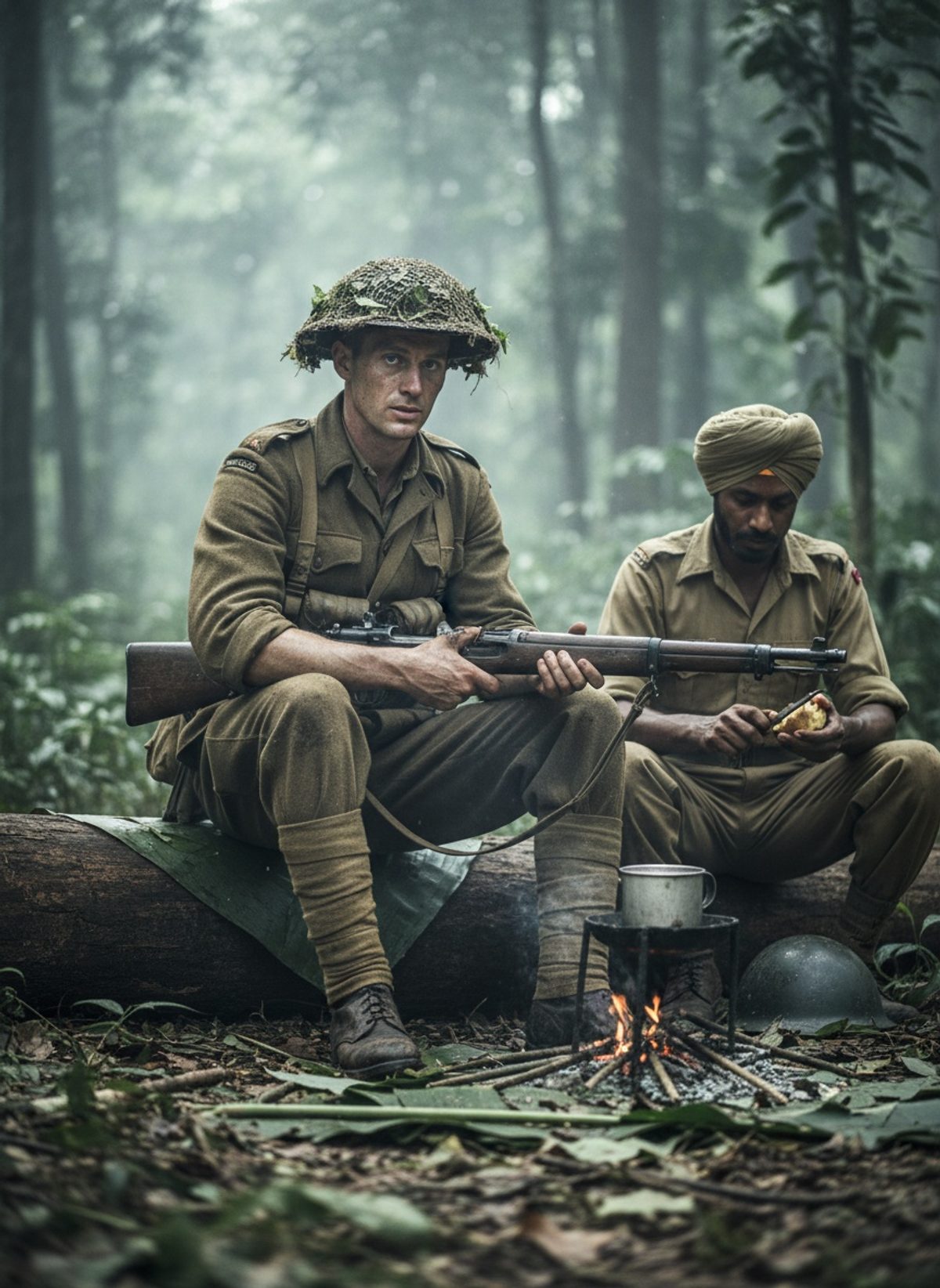 When a British Soldier Survived on Jungle Roots in Burma, 1944