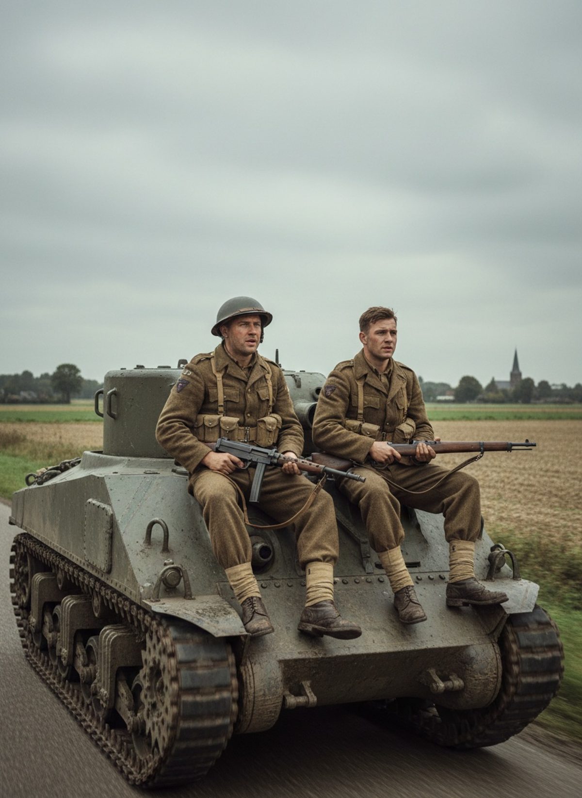 When a British Tommy Rode Into Holland With a German Gun