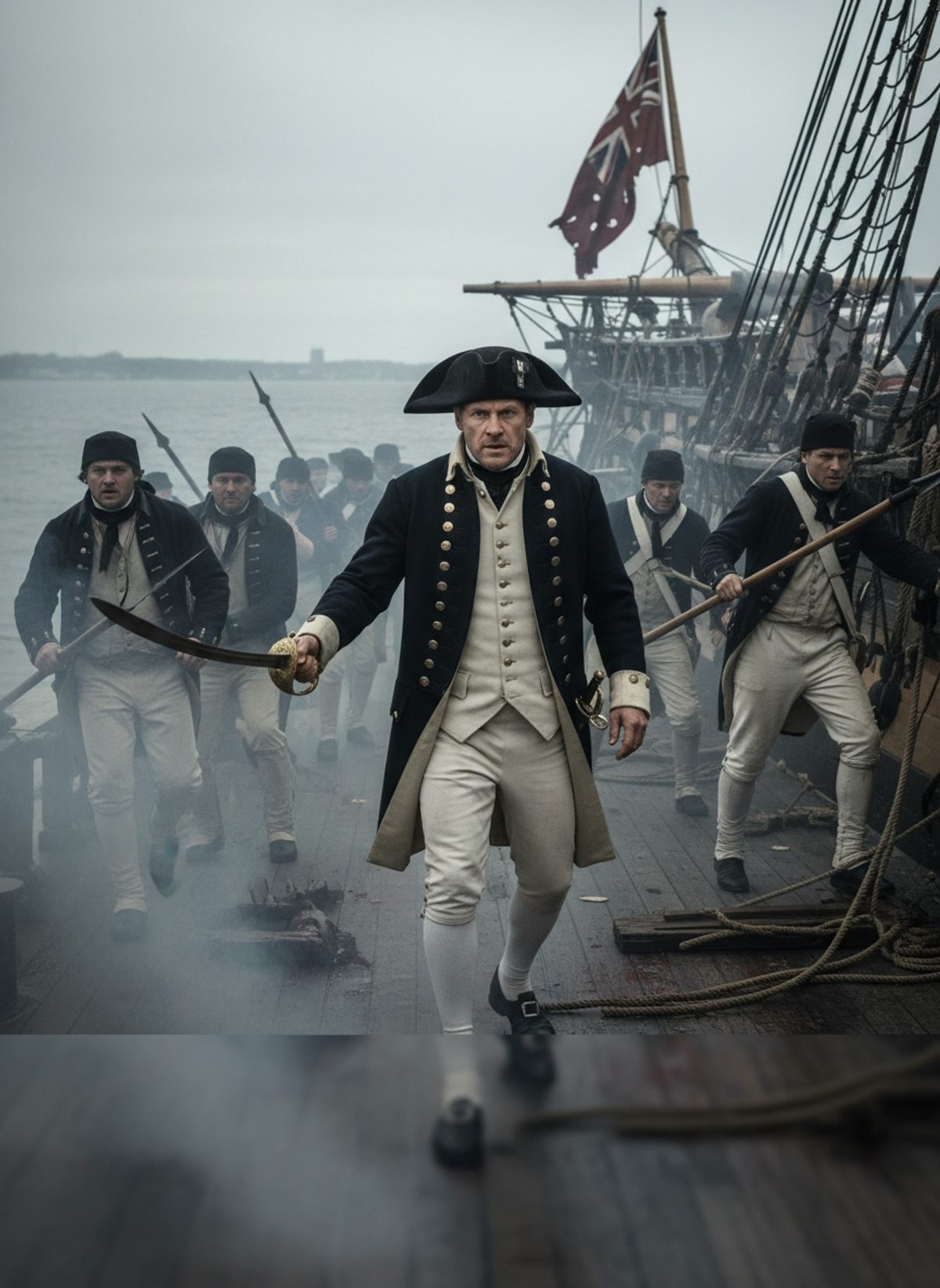 When Broke Took the Chesapeake With His Bare Hands, 1813