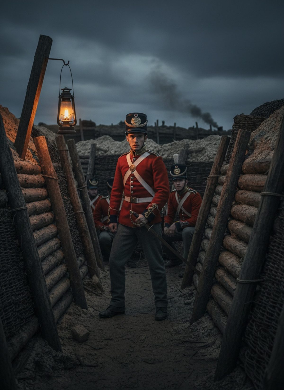 When Captain Hedley Vicars Walked Into the Trench at Sebastopol, 1855