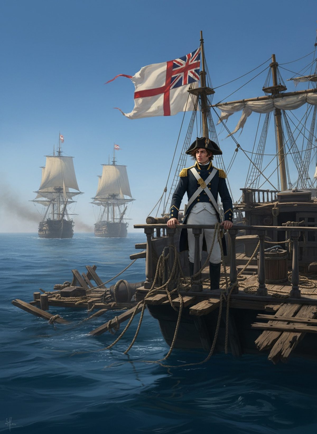 When Cochrane's Tiny Sloop Held Off a Spanish Fleet, 1801