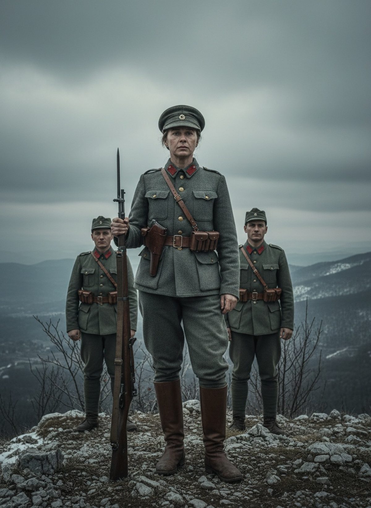 When Flora Sandes Picked Up a Rifle and Fought for Serbia
