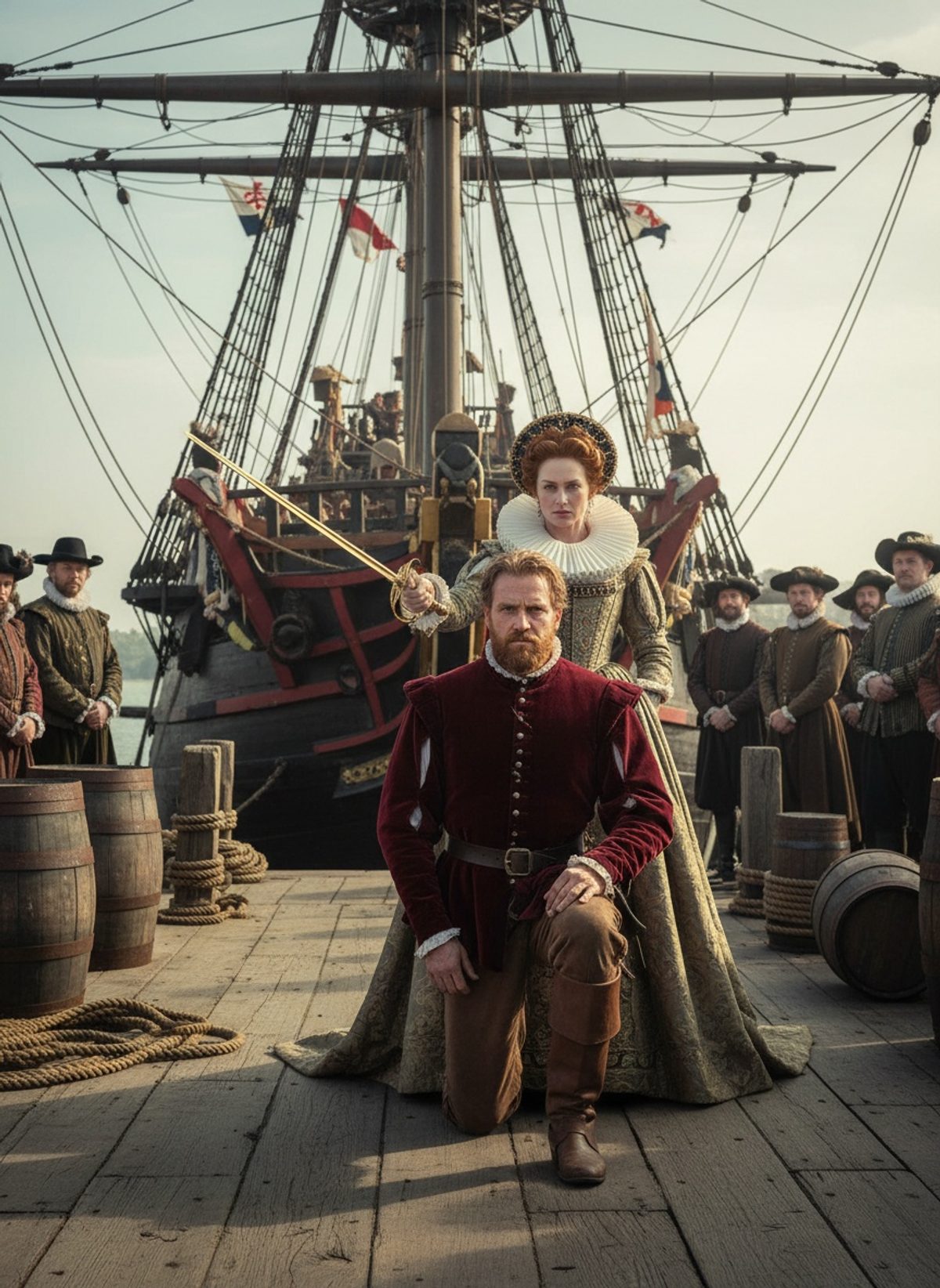 When Francis Drake Bowed to Elizabeth and Changed History