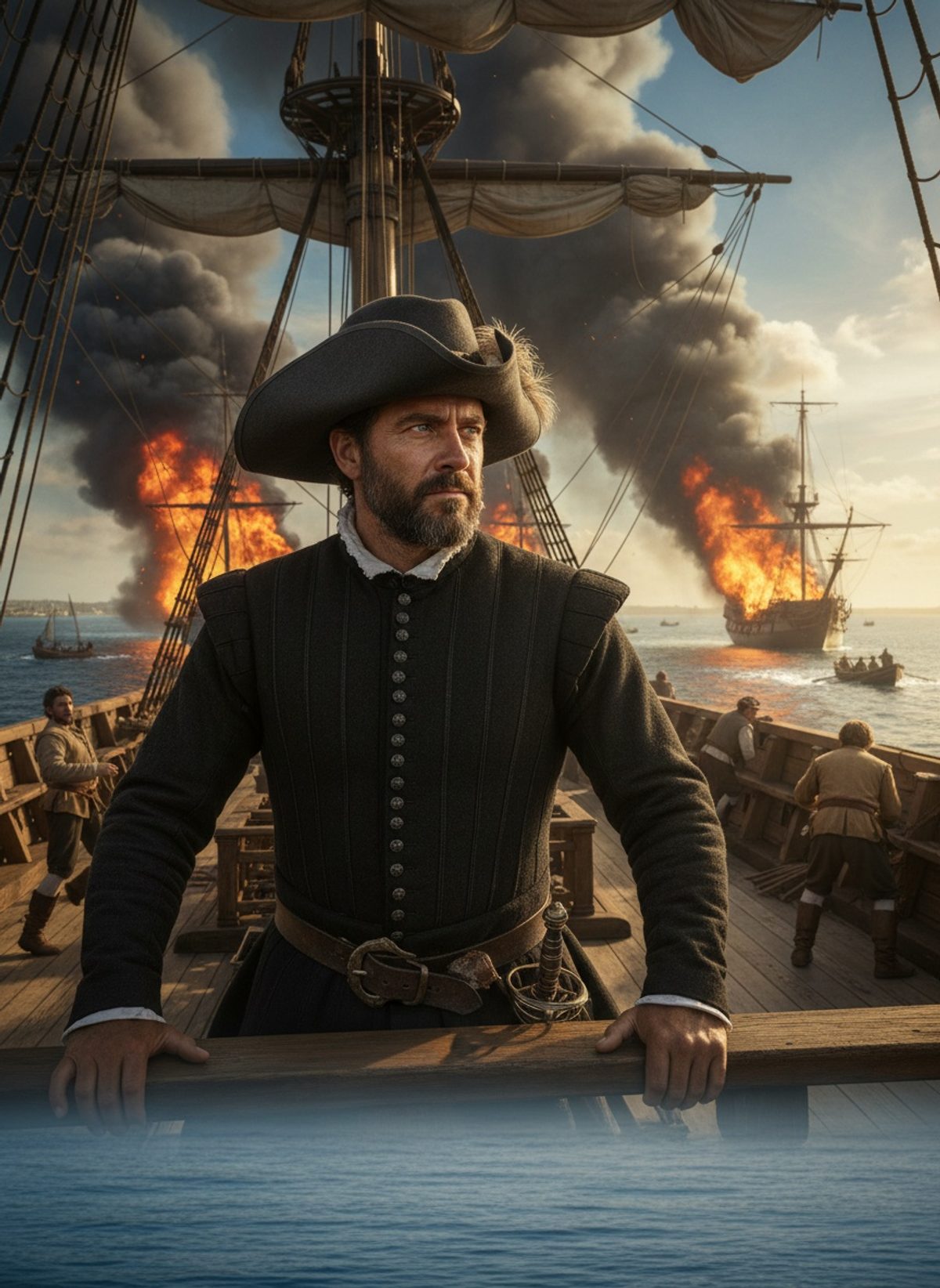 When Francis Drake Sailed Into Cadiz Harbour, 1587