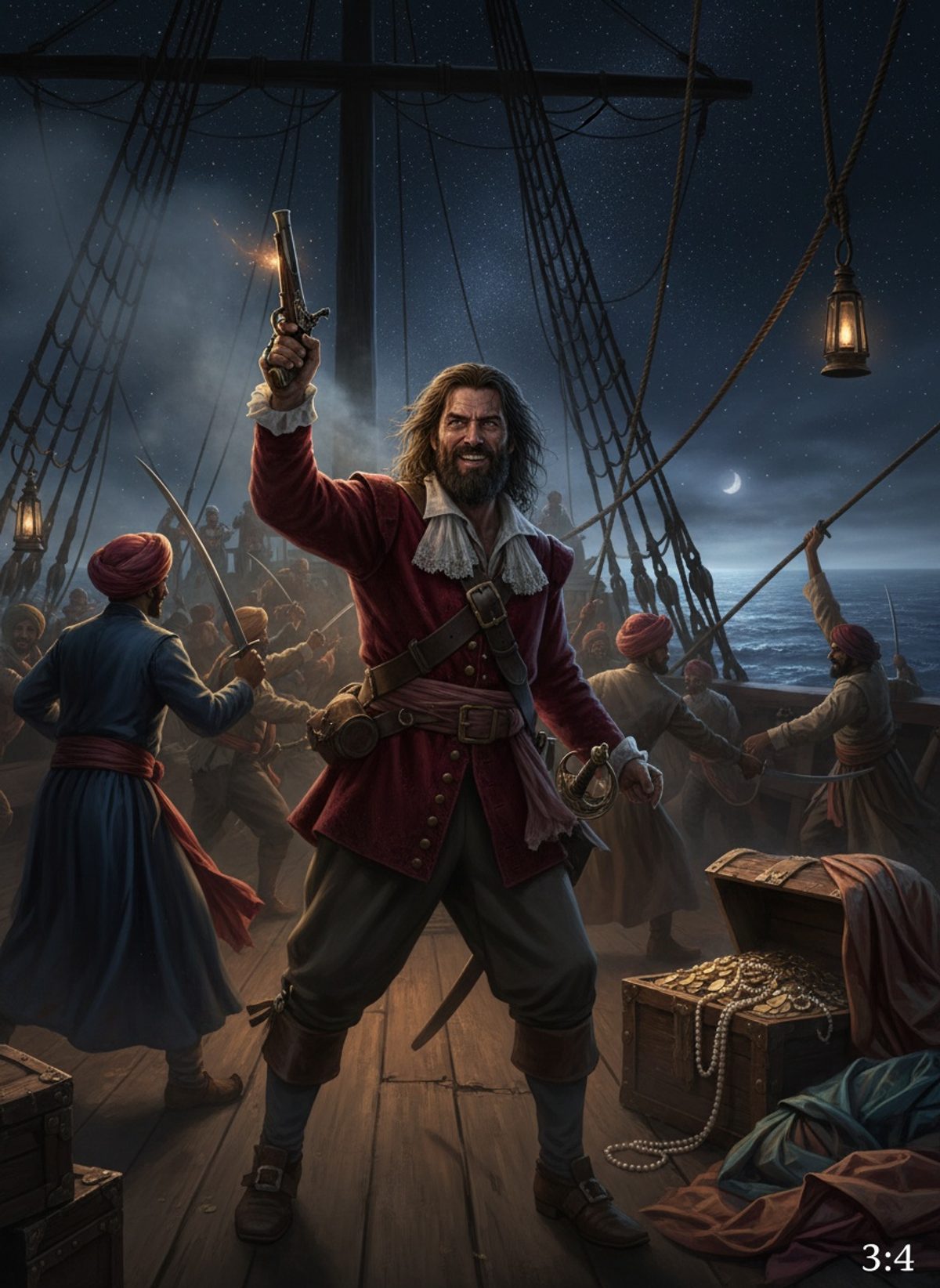 When Henry Every Took the Mughal's Ship and Shook the World, 1695